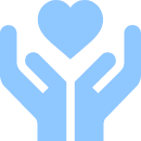 辛いことをプラスにとらえて、周囲に感謝する人