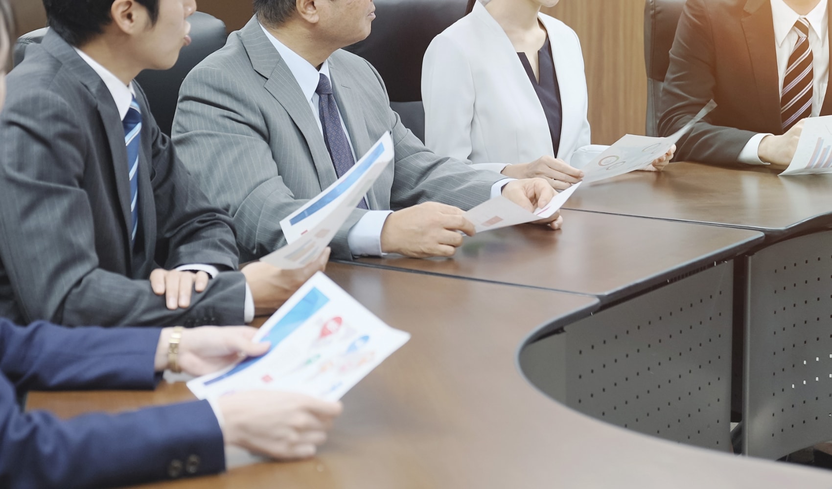 経営企画部へヒアリングをする中、4つの経営課題が
浮き彫りに