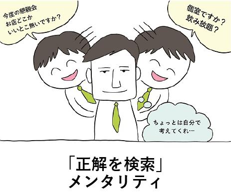 「正解を検索」メンタリティ