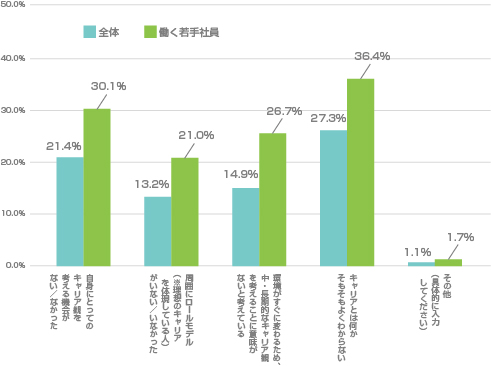 Q13.キャリア観が固まっていない理由